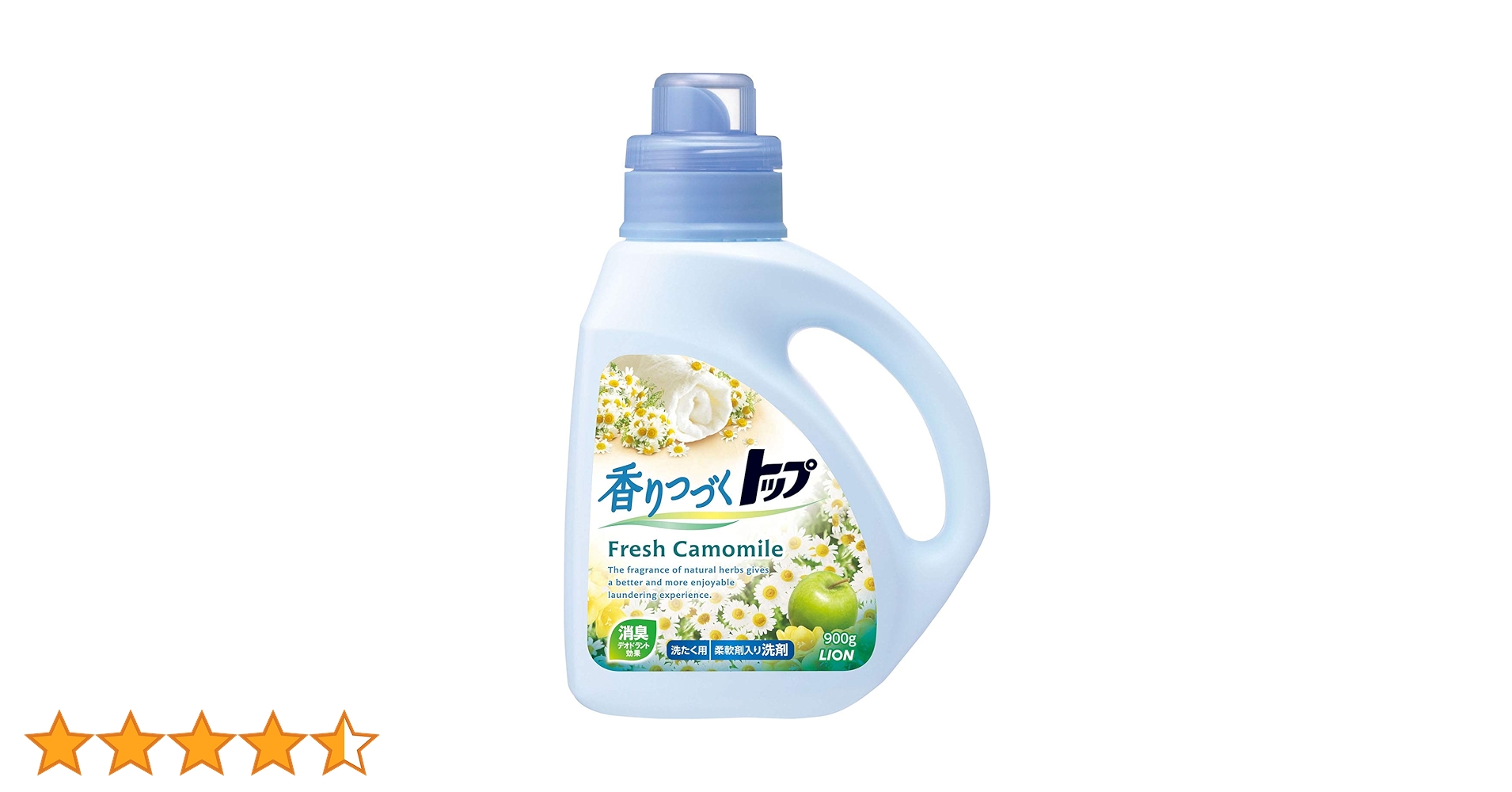 LION 香りつづくトッブ フレッシュ カモミール 洗濯洗剤 柔軟剤入り Amazon | 香りつづくトップPlus フレッシュカモミール つめかえ